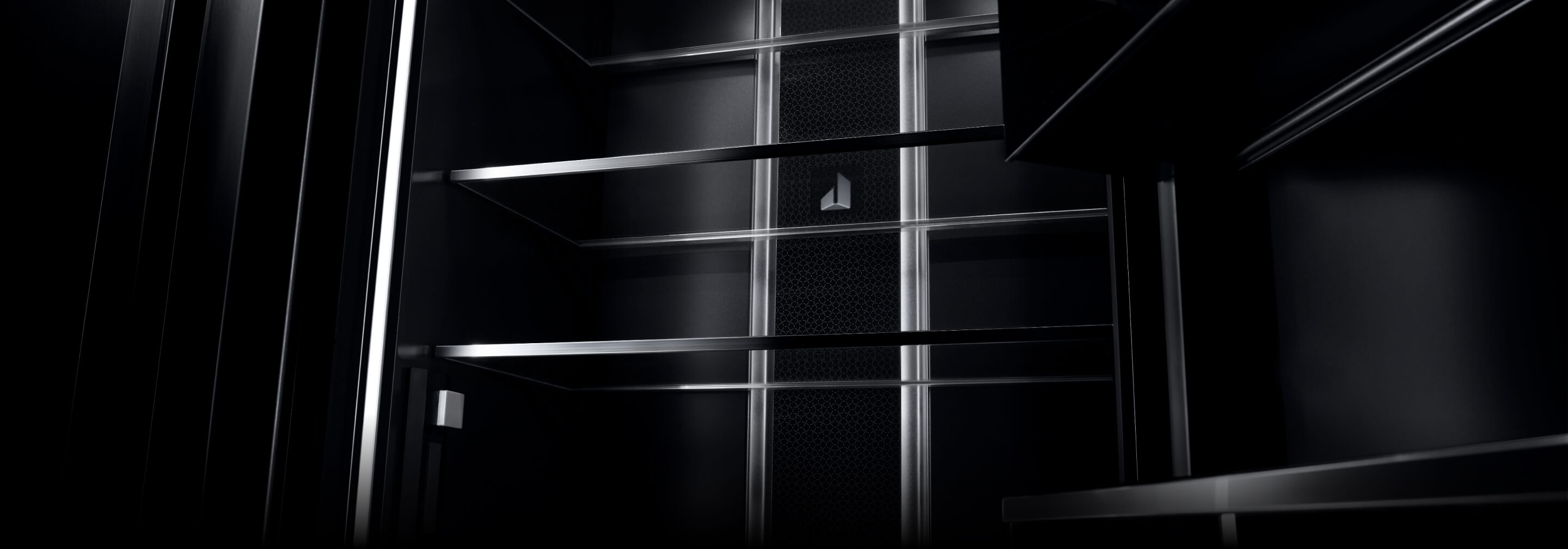 The interior of a JennAir® column.