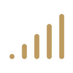 An icon of lines, ranging from short to tall, indicating "select a cooking function"