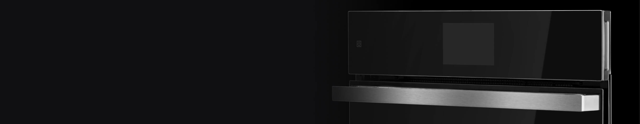 A JennAir® Wall Oven, showing the large full-colour display.