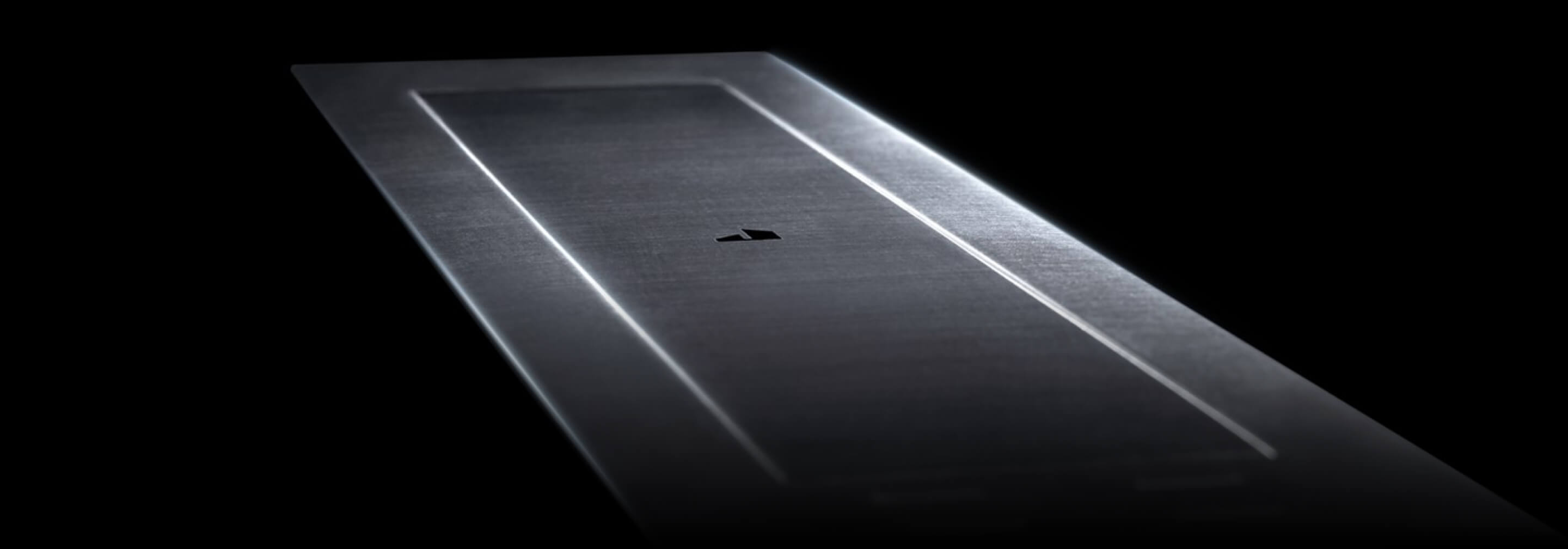 The 4-inch modular downdraft ventilation strip.