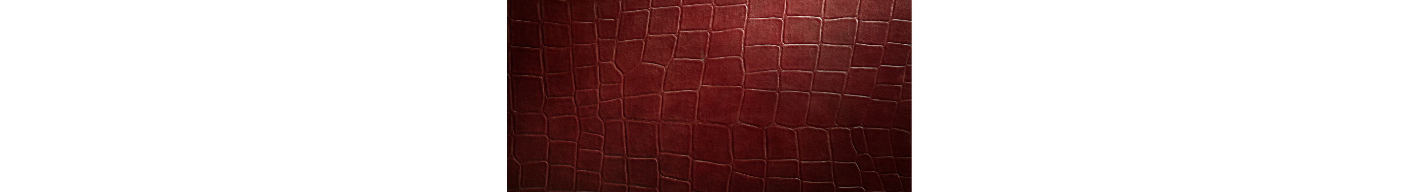 Attention-Grabbing Burgundy Croc as part of the JennAir Leather Cuts Panel Collection.