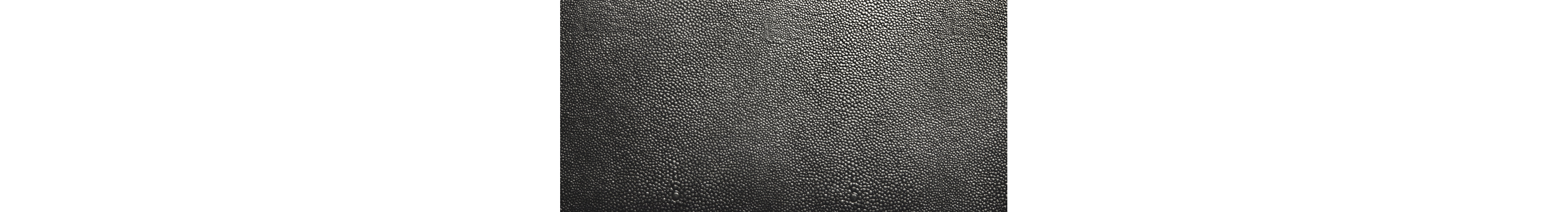 Pewter-Tipped Caviar as part of the JennAir Leather Cuts Panel Collection.
