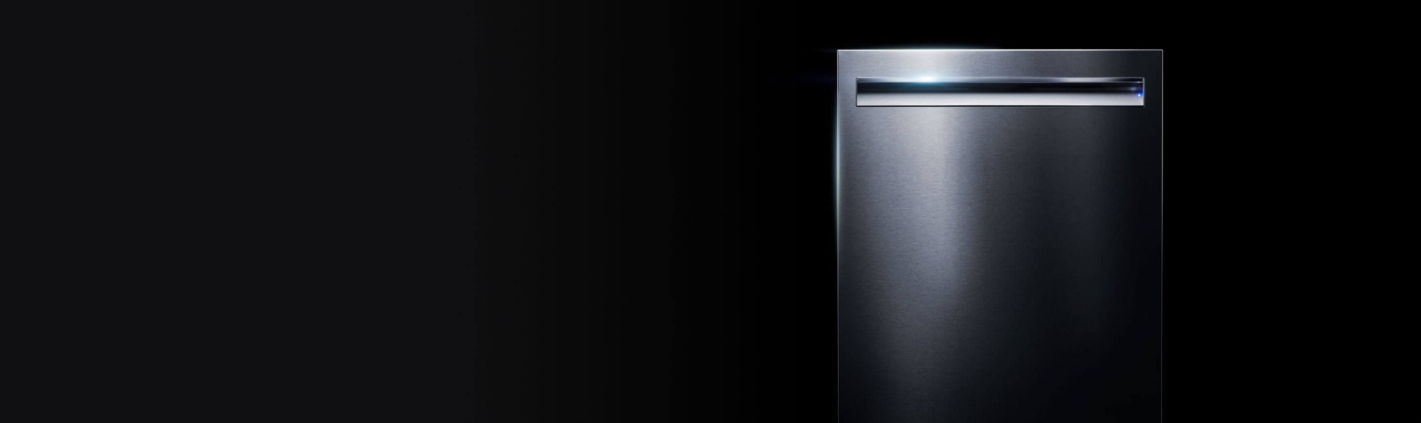A JennAir panel-ready dishwasher