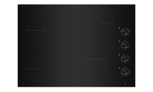 A JennAir® Electric Radiant Cooktop.