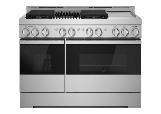 A JennAir 48-inch Range.
