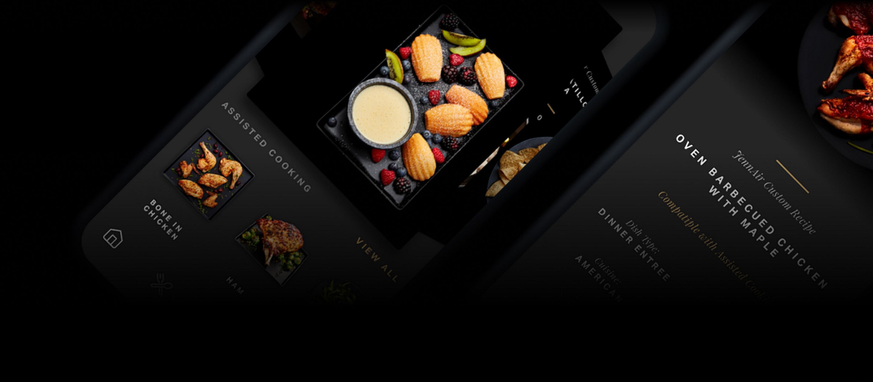 Écrans de l’application JennAir®.