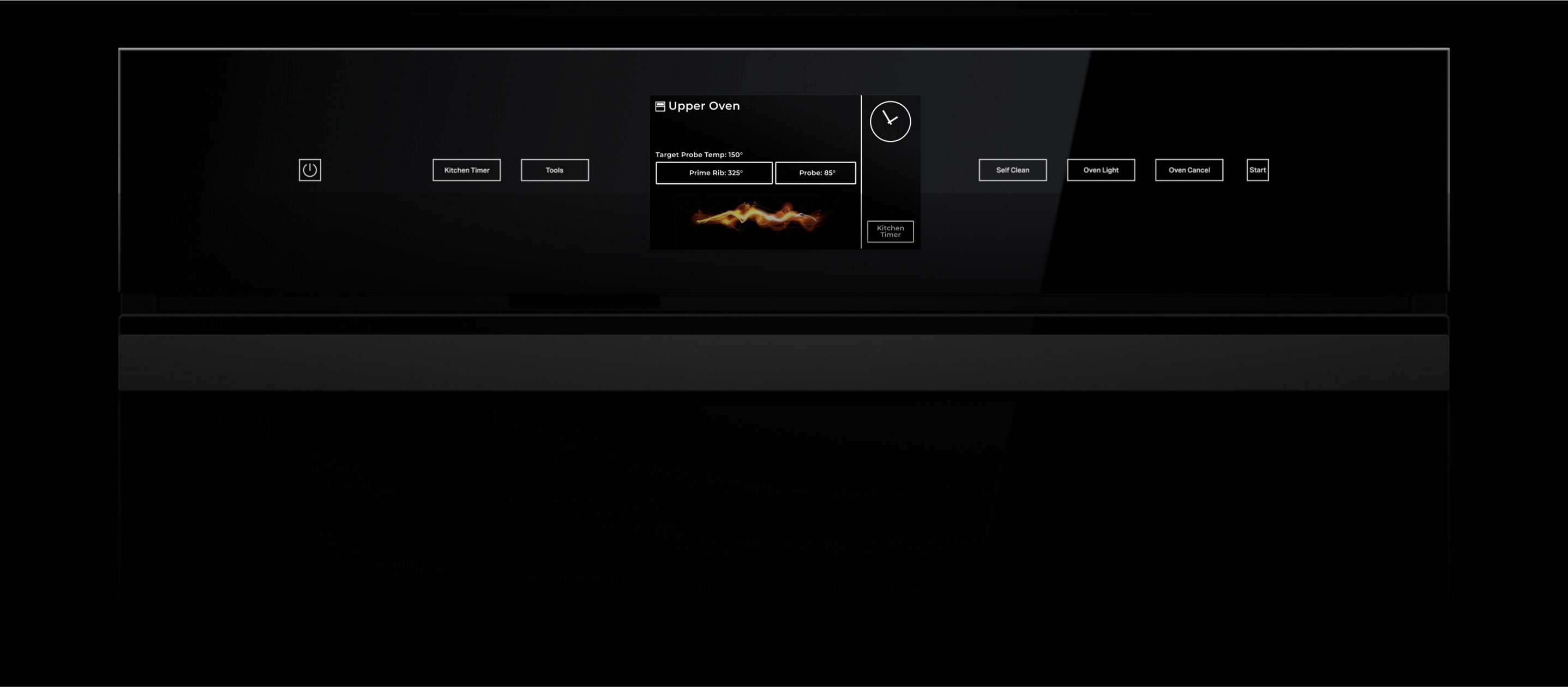 Affichage d’un four mural double JennAir®