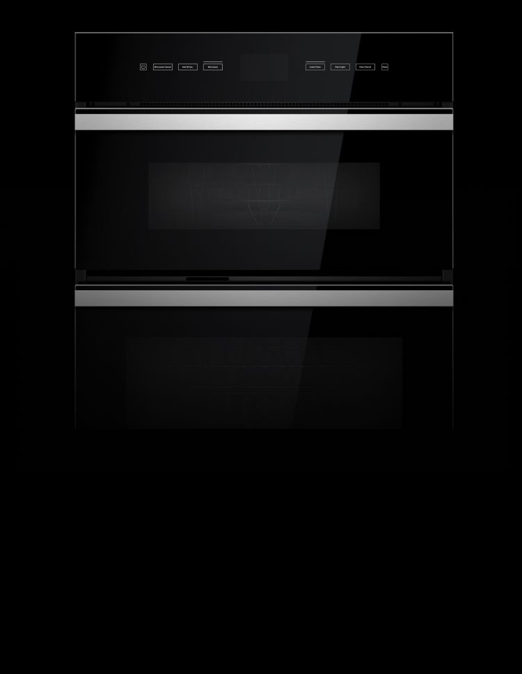 Un four mural combiné JennAir® de l’expression de design NOIR™