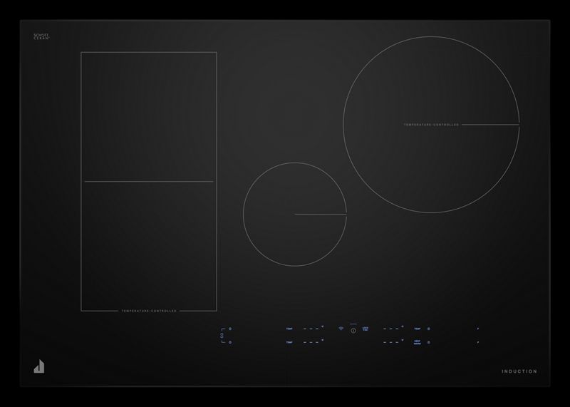 30" Oblivion Smart Induction Cooktop with Temperature-Controlled Cooking