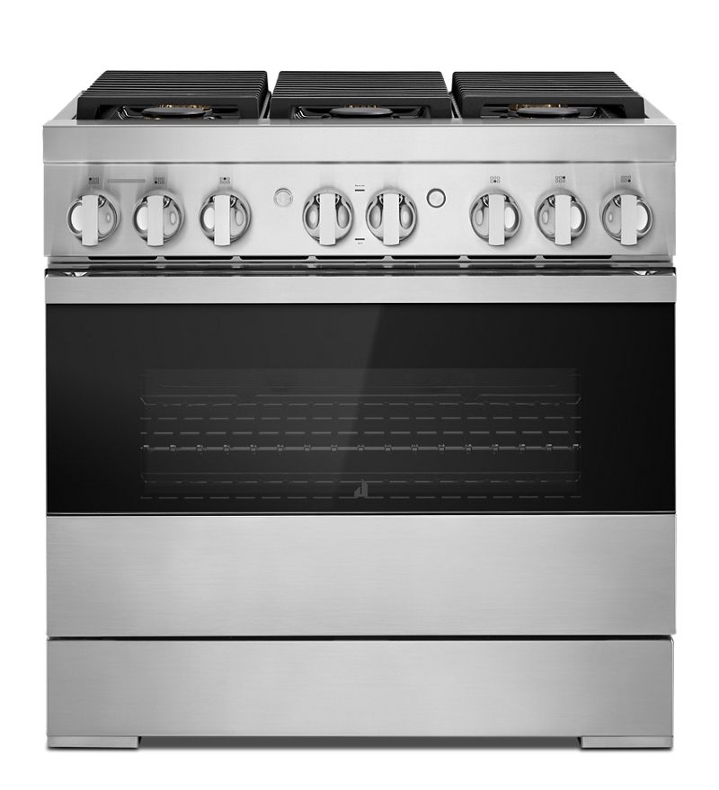 36" NOIR Dual-Fuel Professional-Style Range