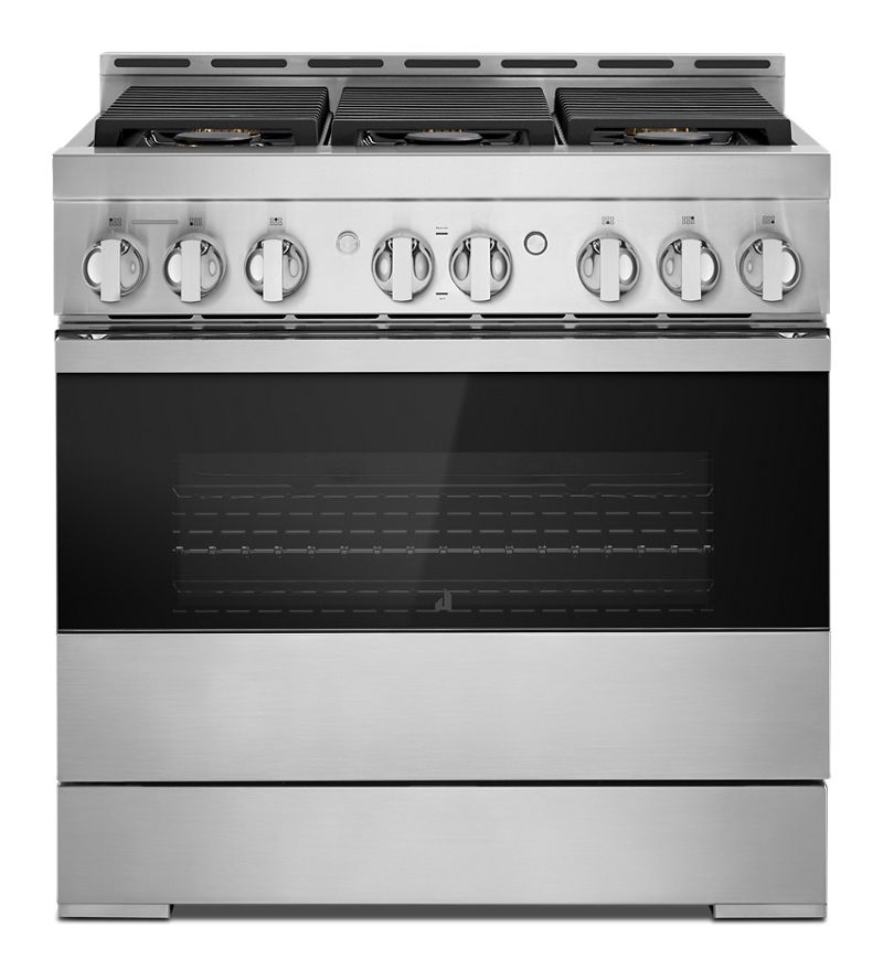 36" NOIR Gas Professional-Style Range