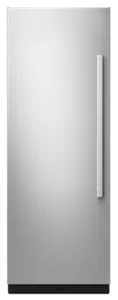 30" Built-In Column Freezer with NOIR™ Panel Kit, Left Swing