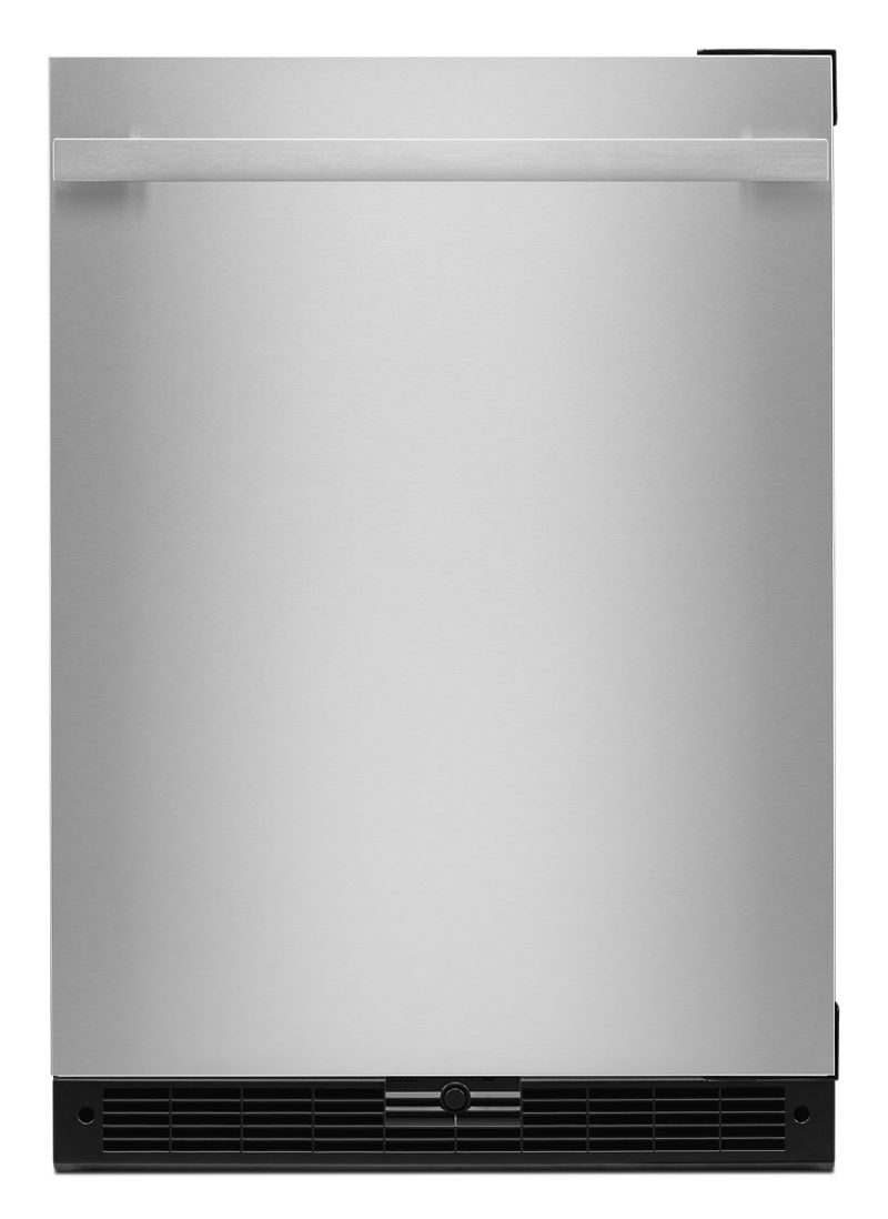 NOIR 24" Under Counter Solid Door Refrigerator, Right Swing