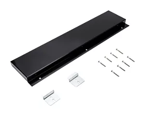 6” (15.2 cm) Slide-in Range Backsplash, Black