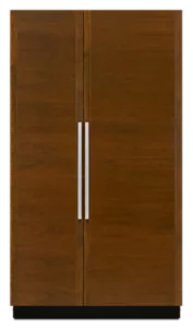 Ensemble de panneaux de porte style armoire de 48 po (122 cm), noir obsidienne