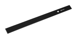30" Range Downdraft Vent Top Trim, Black